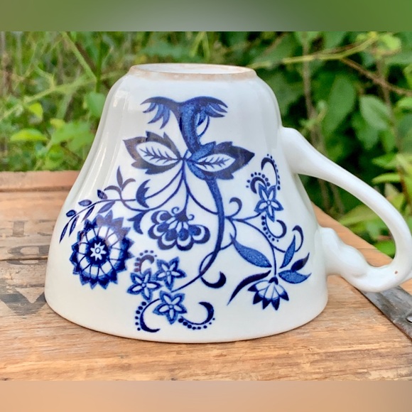 Mid Century Vtg Discontinued J G Meakin England Blue Nordic Ironstone Teacup - Picture 5 of 12